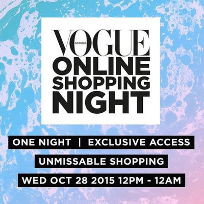 Vogue Online Shopping Night