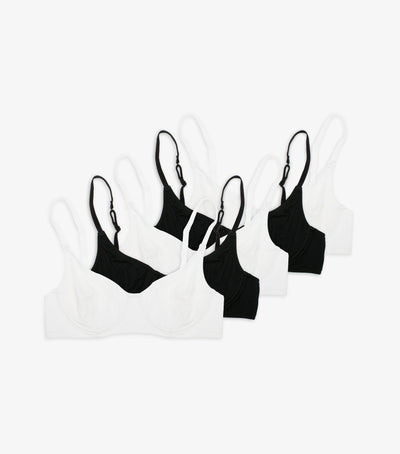 5 Pack of Underwire Bras - The Basics