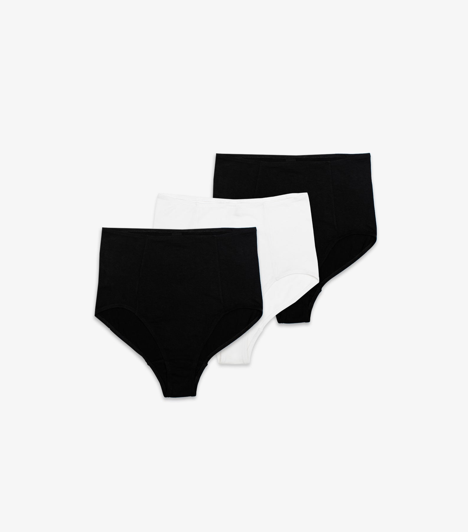 3 Pack of High Waisted Briefs - The Basics – NICO