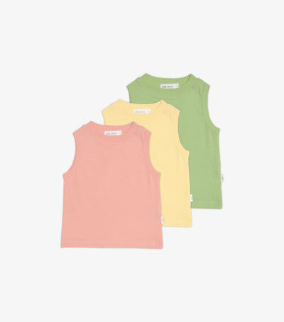 3 Pack of Baby Singlets